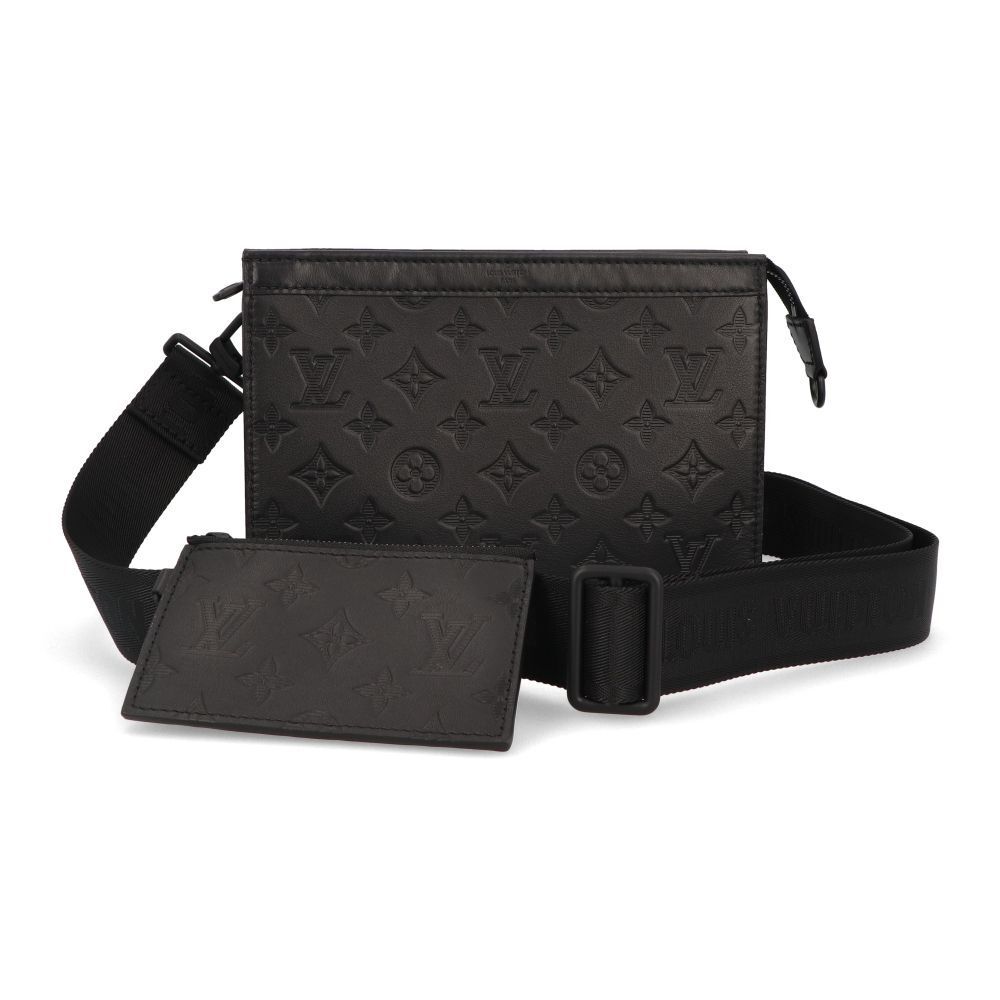 Louis Vuitton Gaston Wearable Wallet Shoulder Bag Bum bag Black - Picture 1 of 8